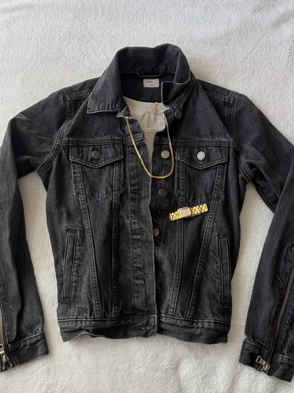 GAP Black Denim Jacket